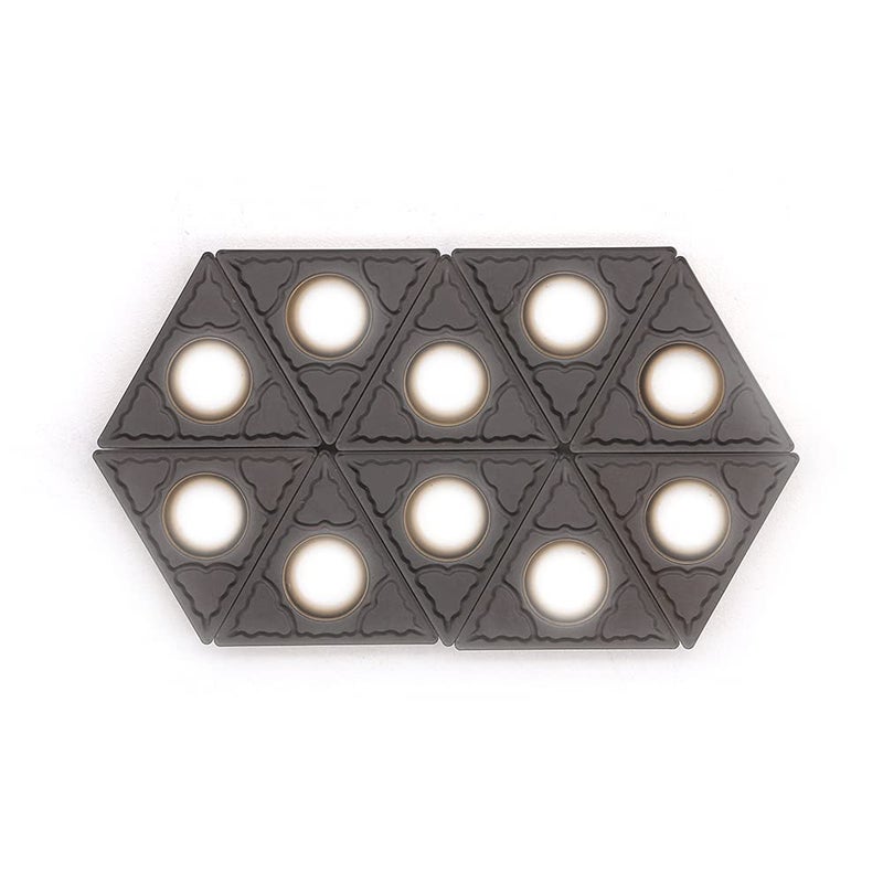 CDBP CNC Carbide Inserts TCMT32.51 / TCMT16T304-MD for Metal Cutting Steel, Semi-Finishing chipbreaker for Turning Cutter, 10 PCS. - Image 5